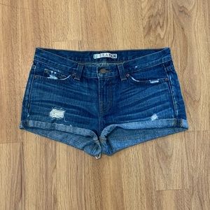 Women’s J Brand Distressed Denim Shorts